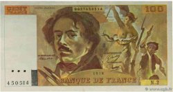 100 Francs DELACROIX Faux FRANCIA 1978 F.68.02x q.FDC