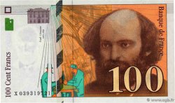 100 Francs CÉZANNE Montagne décalée Fauté FRANCE 1997 F.74f1.01 SPL