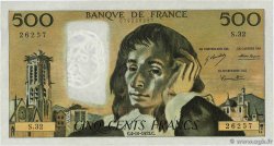 500 Francs PASCAL FRANCIA 1973 F.71.09 q.FDC