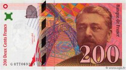 200 Francs EIFFEL Pont décalé Fauté FRANCE 1999 F.75f1.05 NEUF