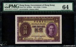 1 Dollar HONG KONG 1936 P.312 UNC-
