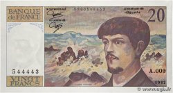 20 Francs DEBUSSY FRANCE 1982 F.66.03A9 pr.NEUF