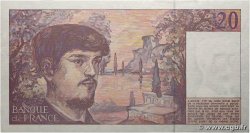 20 Francs DEBUSSY à fil de sécurité FRANCE 1990 F.66bis.01A30 SPL