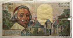 1000 Francs RICHELIEU FRANCIA 1957 F.42.26 q.MB