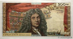 500 Nouveaux Francs MOLIÈRE FRANCE 1959 F.60.01 TTB+