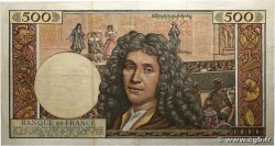 500 Nouveaux Francs MOLIÈRE FRANCE 1961 F.60.03 TTB
