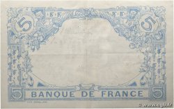 5 Francs BLEU FRANCIA 1915 F.02.28 EBC