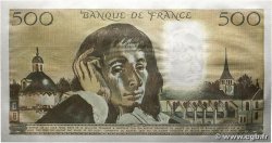 500 Francs PASCAL Numéro radar FRANCIA 1980 F.71.21 SC+