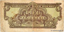 5 Zloty POLONIA 1944 P.108 B