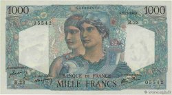 1000 Francs MINERVE ET HERCULE FRANCIA 1945 F.41.03 SC+