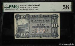 10 Kronur ICELAND  1920 P.16