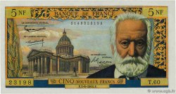 5 Nouveaux Francs VICTOR HUGO FRANCE 1961 F.56.08 AU