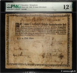 25 Daler Silvermynt SWEDEN  1666 P.A058