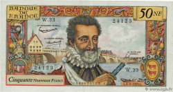 50 Nouveaux Francs HENRI IV FRANCE 1959 F.58.03 TTB+