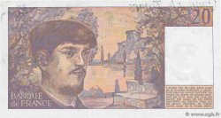 20 Francs DEBUSSY Fauté FRANCE 1989 F.66.10A24 pr.NEUF