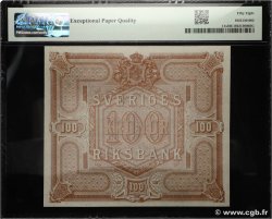 100 Kronor Spécimen SWEDEN  1880 P.11s AU