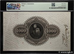 1000 Kronor Spécimen SWEDEN  1907 P.30s UNC-