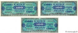 100 Francs FRANCE Lot FRANCIA 1945 VF.25.01/02/03 FDC
