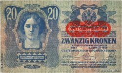 20 Kronen AUSTRIA 1919 P.053 BC
