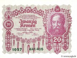 20 Kronen AUTRICHE 1922 P.076