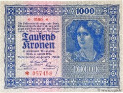 1000 Kronen AUTRICHE 1922 P.078