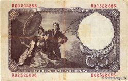 100 Pesetas ESPAGNE 1946 P.131a TTB