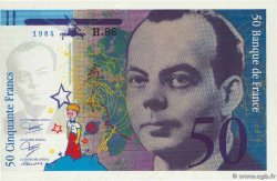 50 Francs SAINT-EXUPÉRY Épreuve FRANCE 1984 NE.1989 NEUF