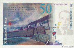 50 Francs SAINT-EXUPÉRY Épreuve FRANCE 1984 NE.1989 UNC