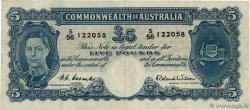 5 Pounds AUSTRALIE 1952 P.27d TTB