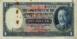 1 Dollar MALAISIE - ÉTABLISSEMENTS DES DÉTROITS 1934 P.16a pr.TTB