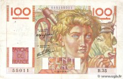 100 Francs JEUNE PAYSAN FRANCE 1946 F.28.02 F