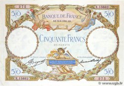 50 Francs LUC OLIVIER MERSON type modifié FRANCE 1934 F.16.05