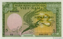 5 Dong VIET NAM SOUTH 1955 P.02a UNC