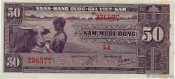 50 Dong VIET NAM SOUTH 1956 P.07a AU
