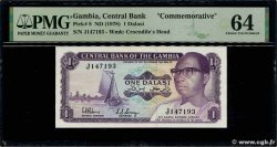 1 Dalasi GAMBIA 1978 P.08a UNC-