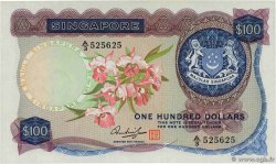 100 Dollars SINGAPORE 1973 P.06d AU+