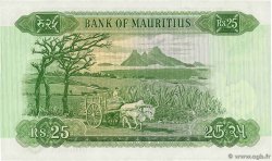 25 Rupees Petit numéro MAURITIUS 1967 P.32b SC+