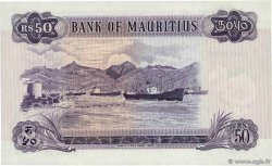 50 Rupees Petit numéro MAURITIUS 1967 P.33c UNC-