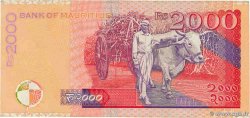 2000 Rupees MAURITIUS 1999 P.55 BC+