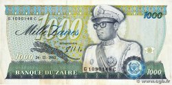 1000 Zaïres ZAIRE 1985 P.31a VF