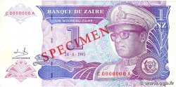 1 Nouveau Zaïre Spécimen ZAÏRE 1993 P.52s SC