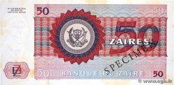 50 Zaïres Spécimen ZAIRE 1980 P.25s XF+