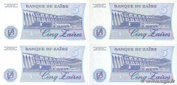 5 Zaïres Lot ZAIRE 1985 P.26A SPL+