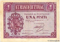 1 Peseta SPAIN 1937 P.104a