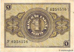1 Peseta ESPAGNE 1937 P.104a TB