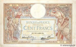 100 Francs LUC OLIVIER MERSON type modifié Numéro spécial FRANCE 1939 F.25.47
