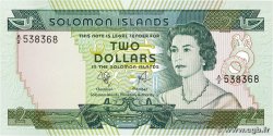 2 Dollars SOLOMON ISLANDS 1977 P.05a