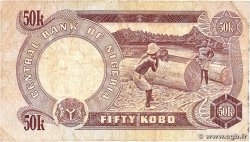 50 Kobo NIGERIA 1973 P.14d G
