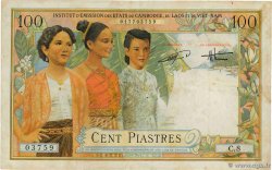 100 Piastres - 100 Dong INDOCHINE FRANÇAISE 1954 P.108 TB+