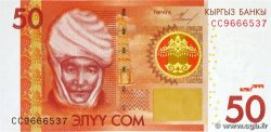 50 Som KYRGYZSTAN 2009 P.25a UNC
